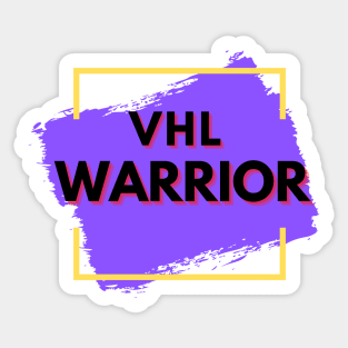 VHL Warrior Sticker